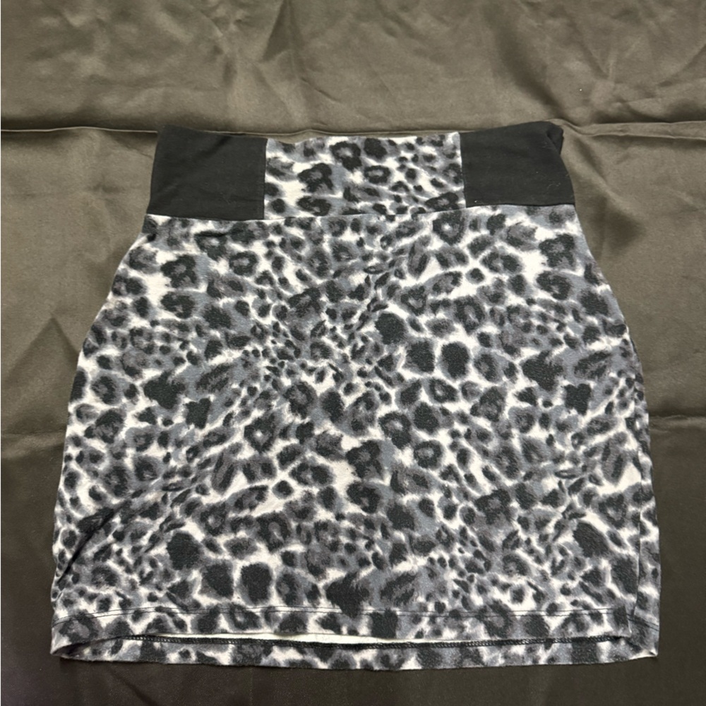Leopard Print Women's Skirt
